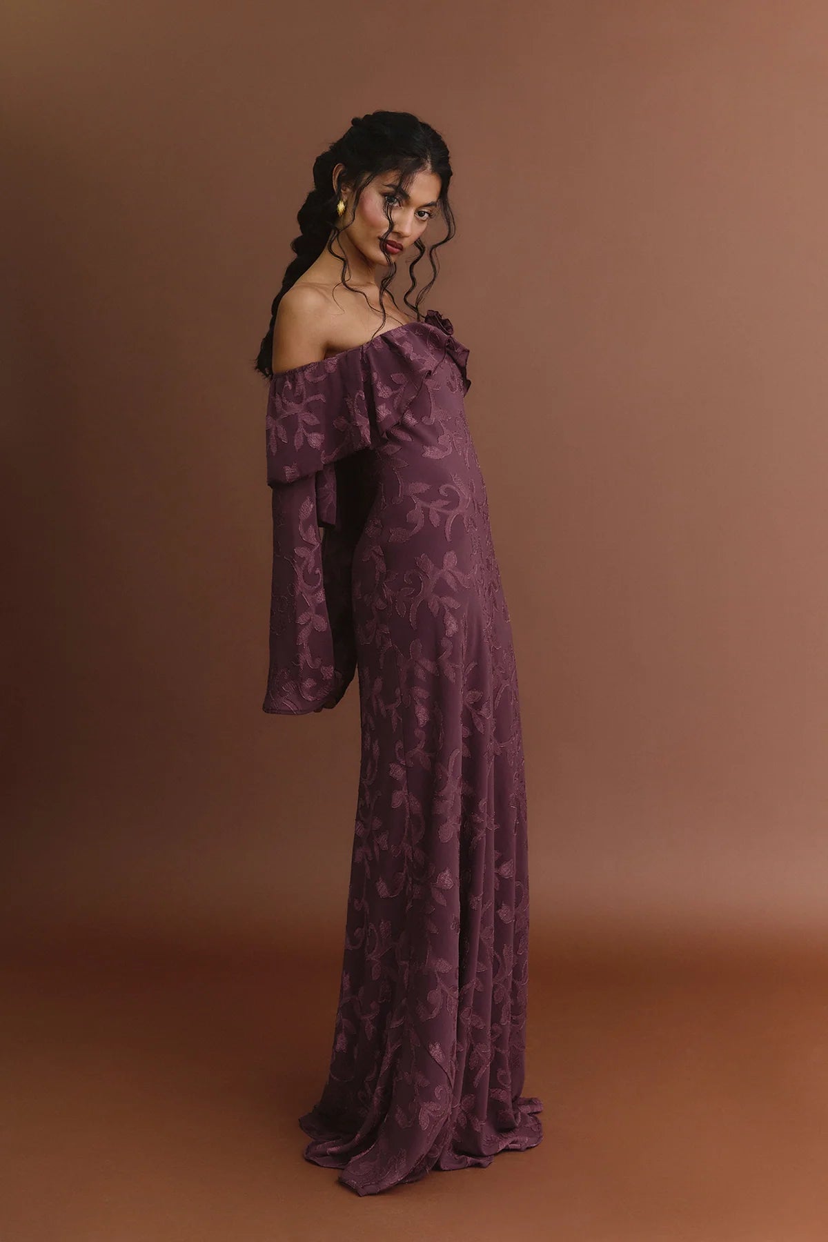 Vestido Amarante Morado
