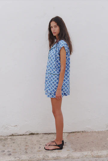 Camisa Marbel Print