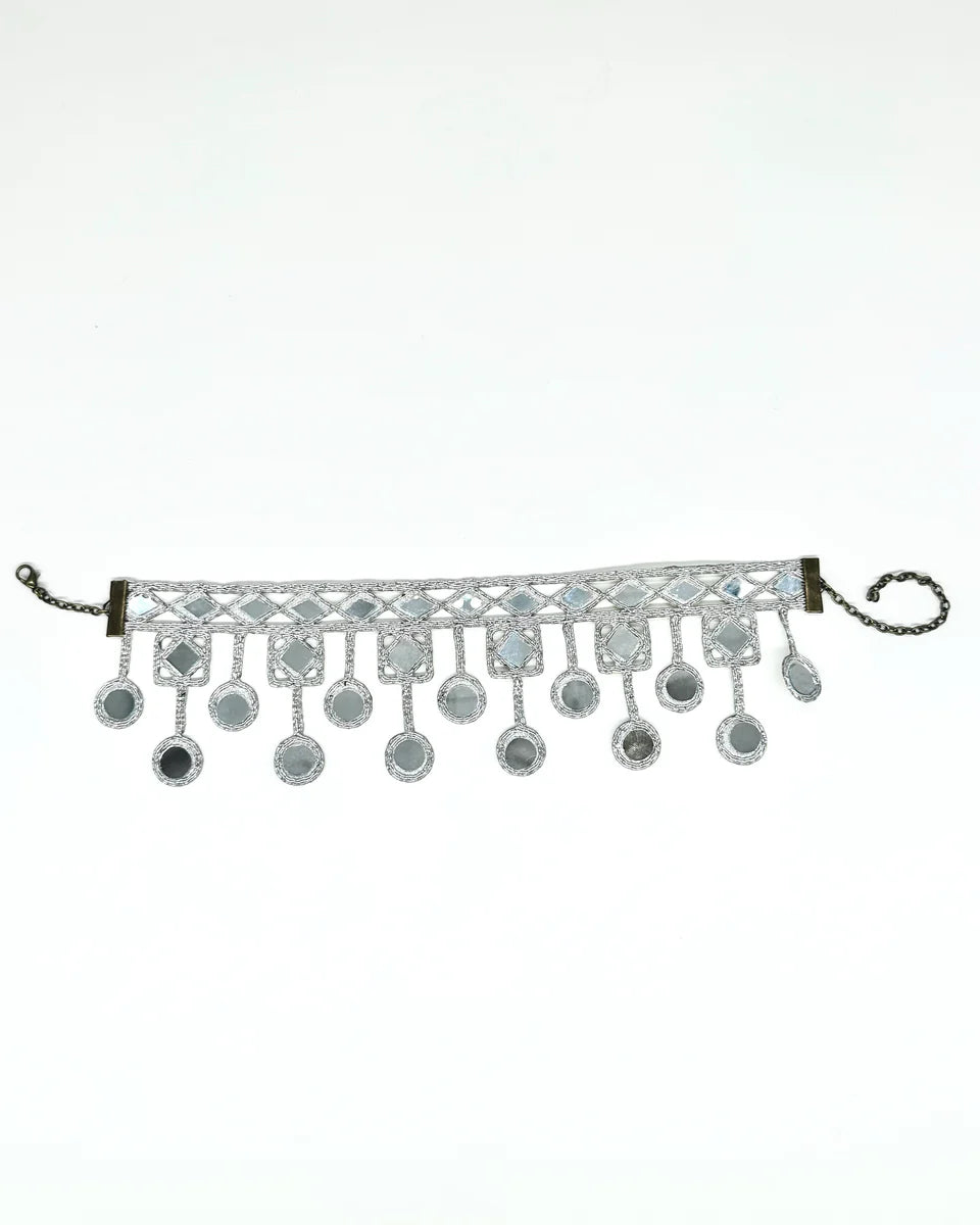 Silver Rain Choker