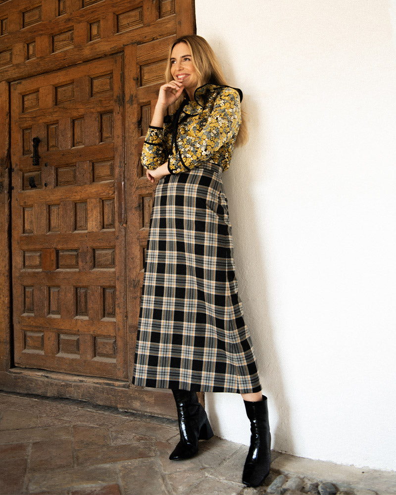 Falda Oxford