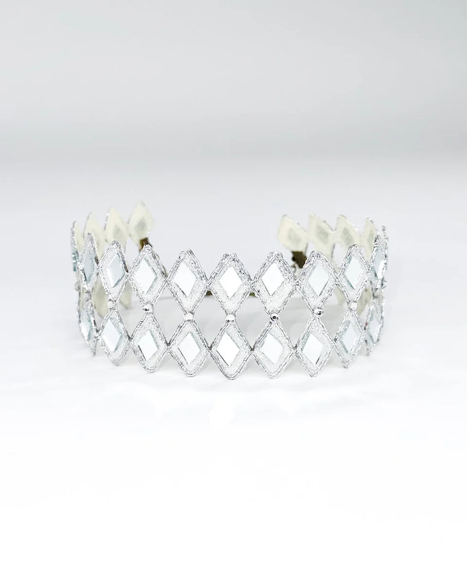 Choker Rayo Plateado