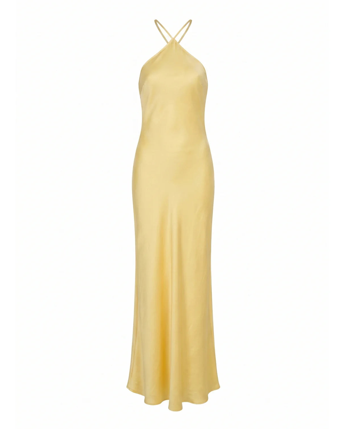 Vestido Mila Amarillo Pastel