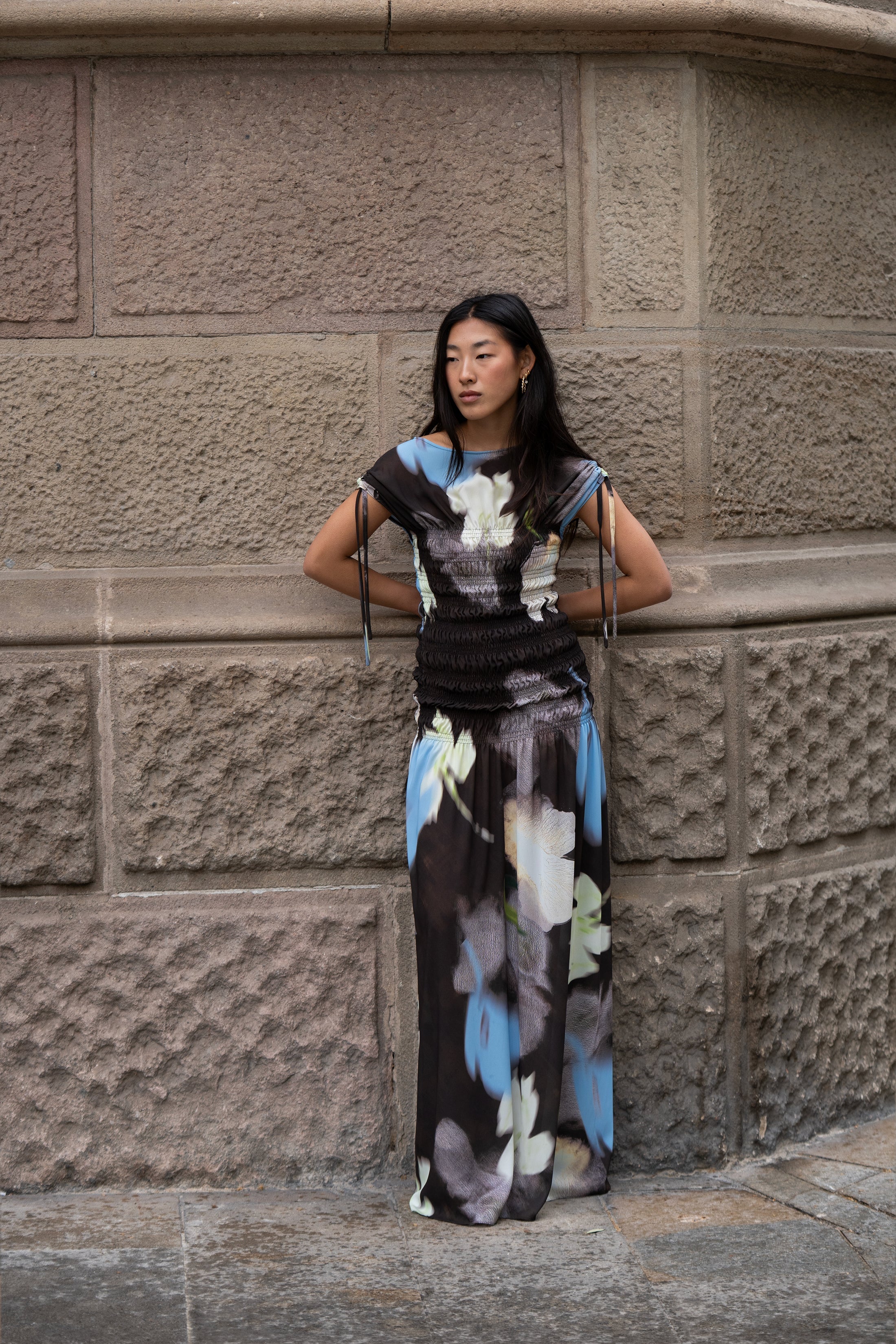 Vestido Ren Choco Bloom