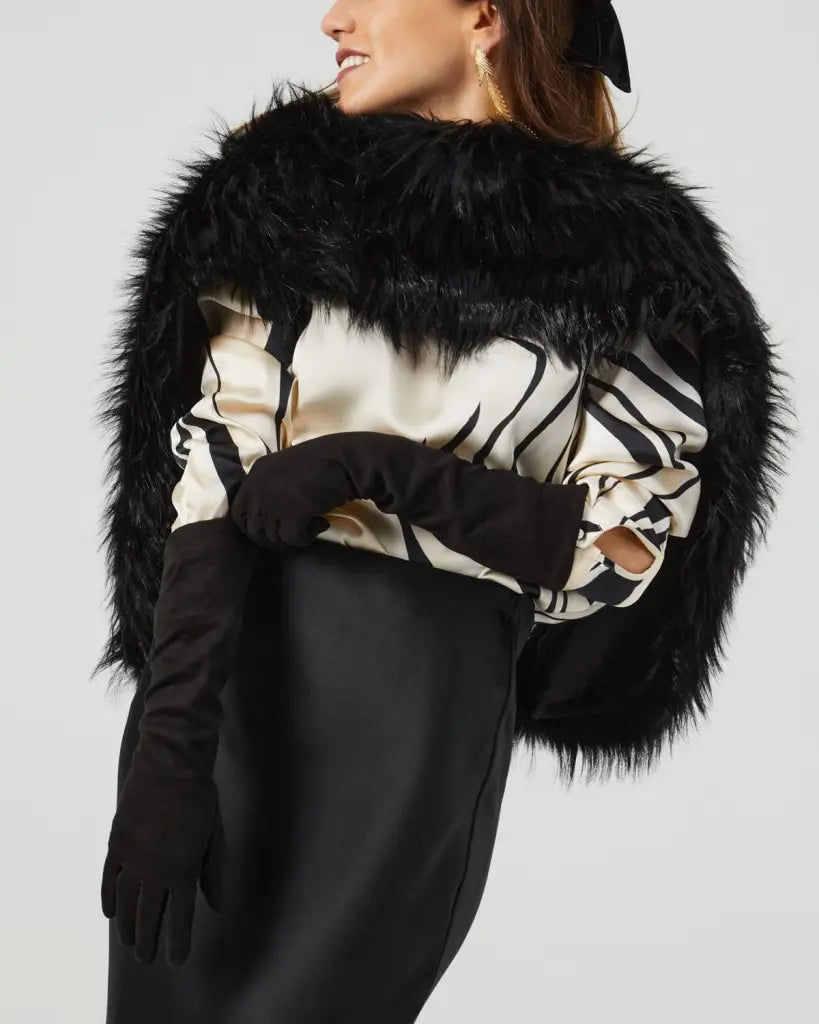 Guantes Negros de Antelina