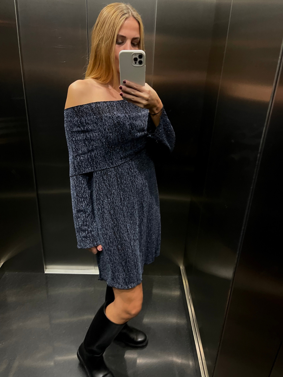 Vestido Mini Hanna Brillo