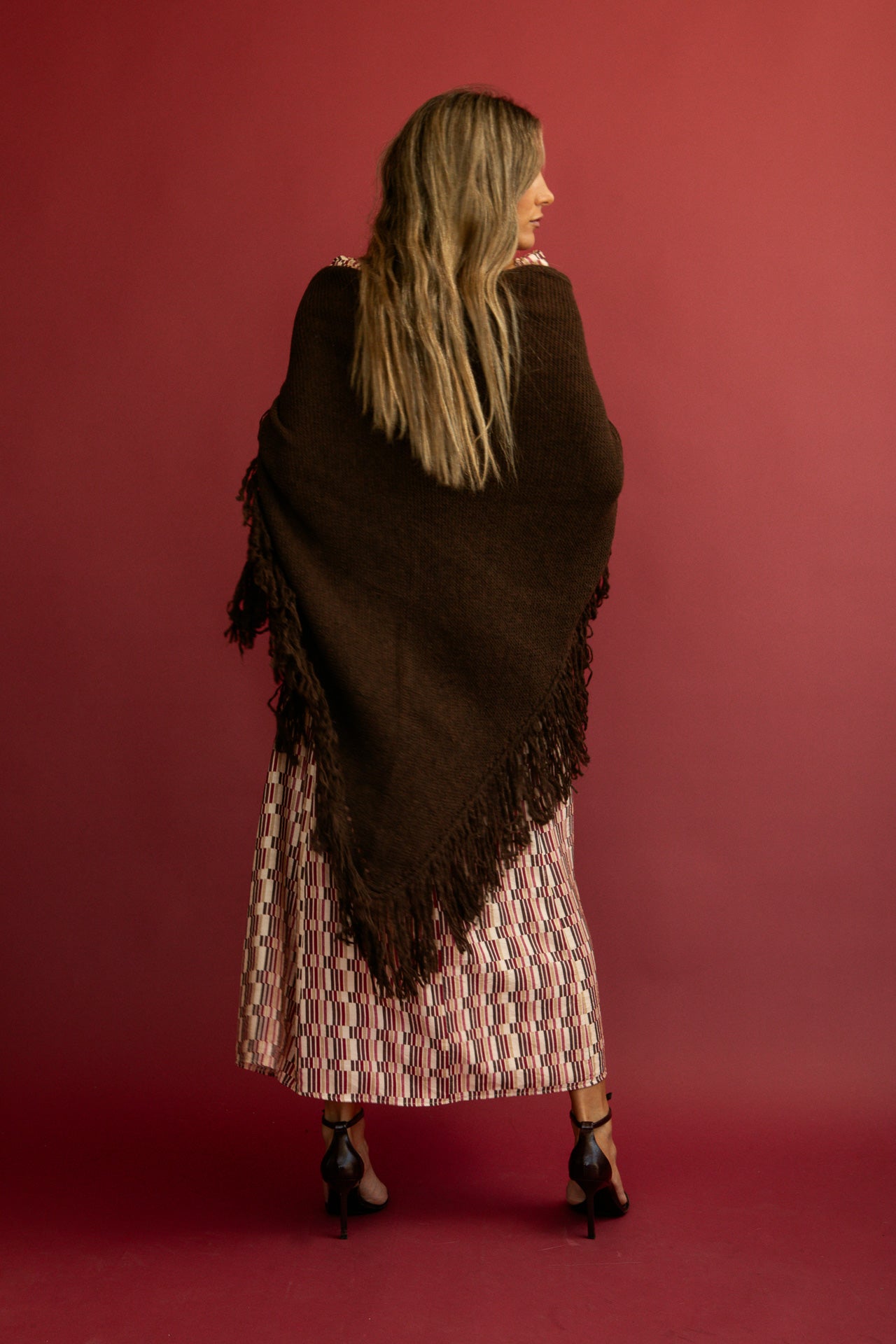 Poncho Sicilia Marrón