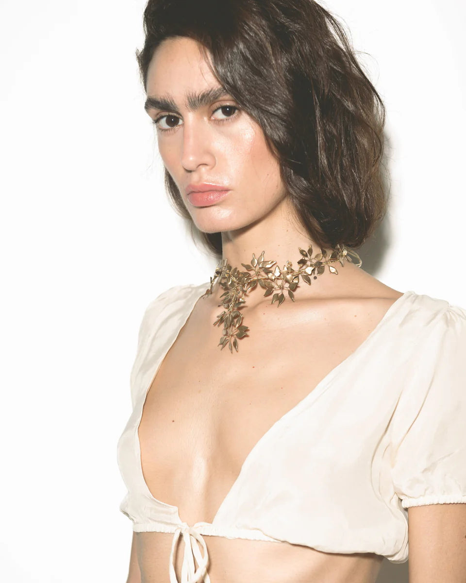 Collar Silencio oro