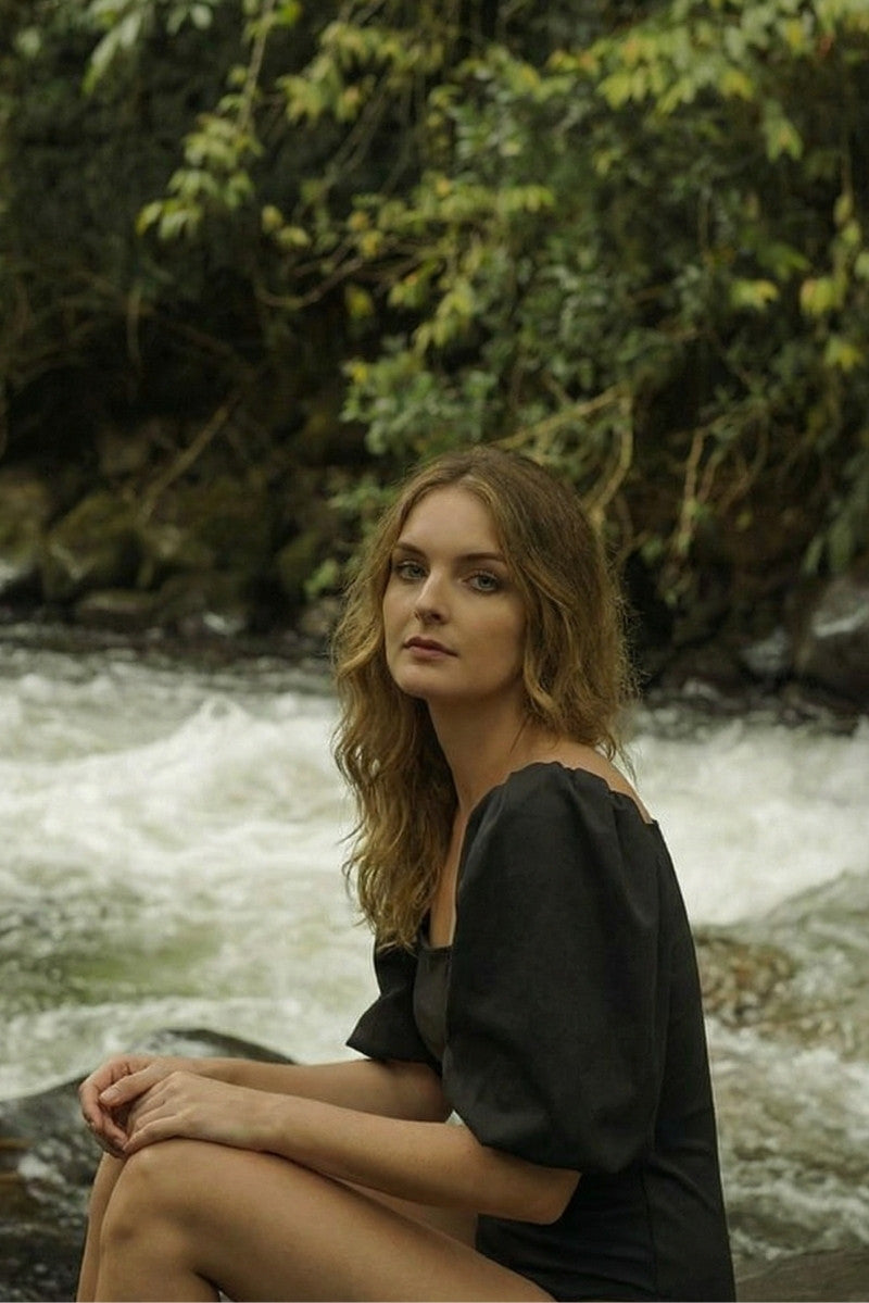 Iris Bodysuit Negro Samar Zarzour