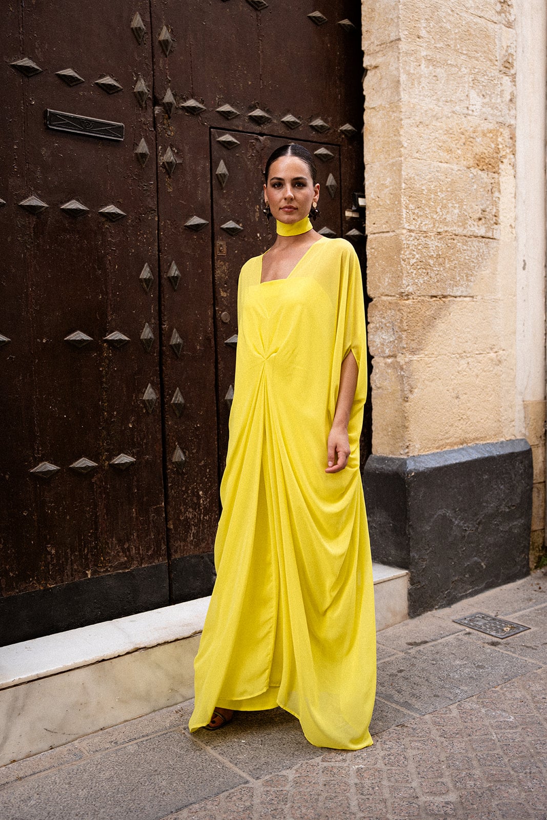 Kaftán Amarillo Fuerte