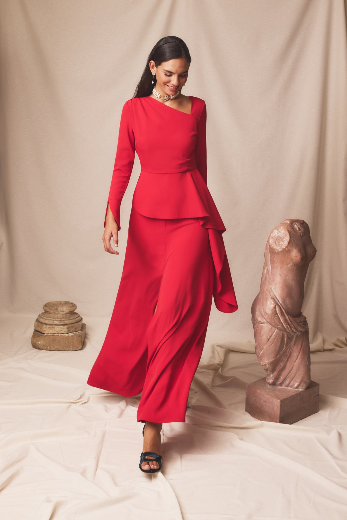 Vestido largo Albor Rouge