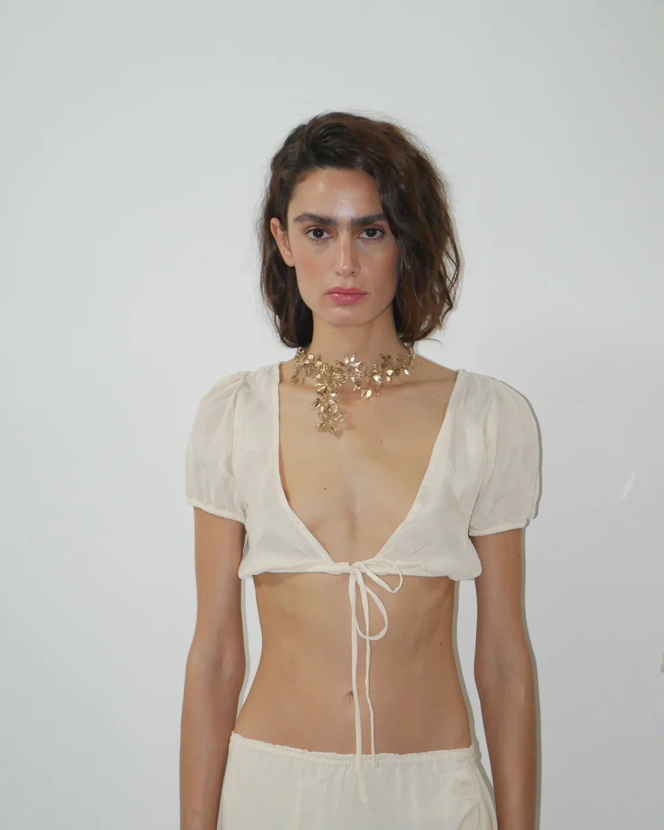 Collar Silencio oro