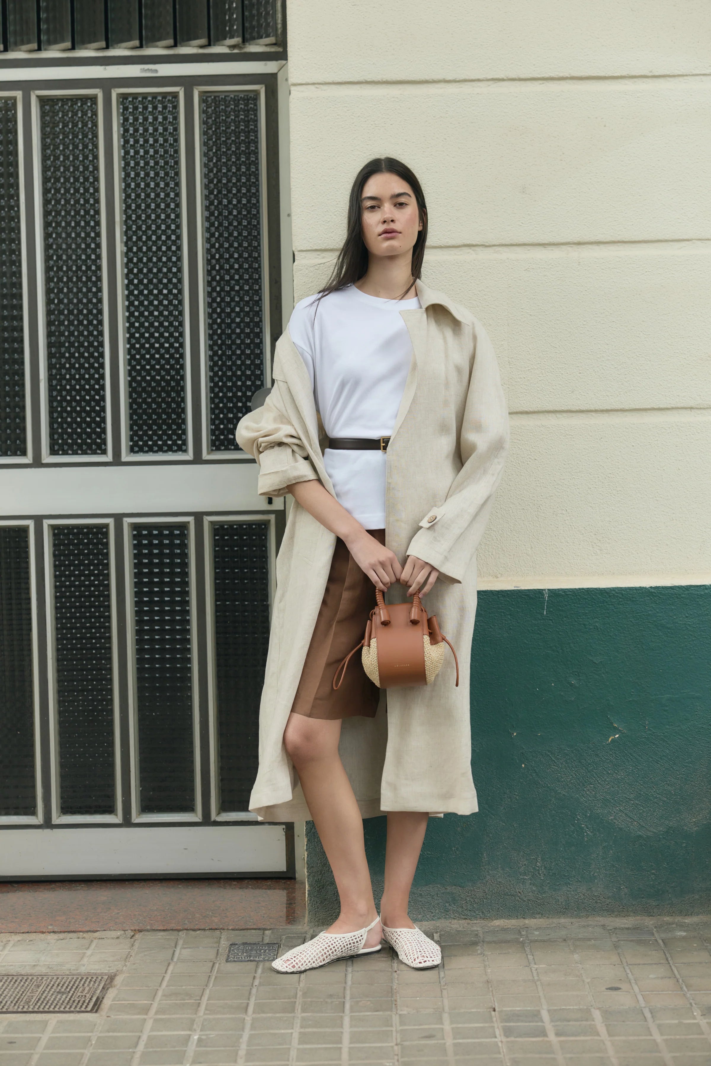 Bubble Raffia Brown