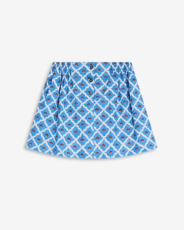 Falda Min Shale Print
