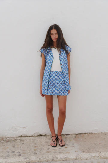 Camisa Marbel Print
