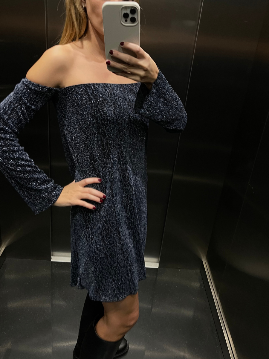 Vestido Mini Hanna Brillo