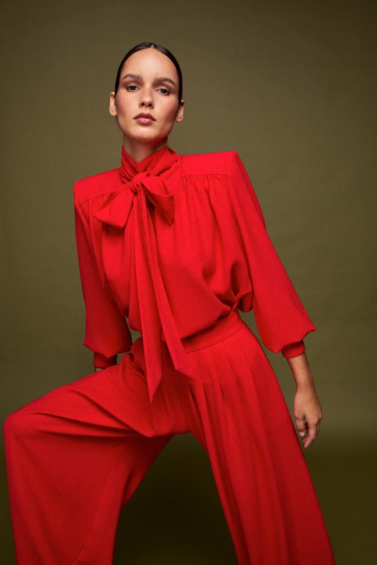 Pantalón Fiorella Rojo