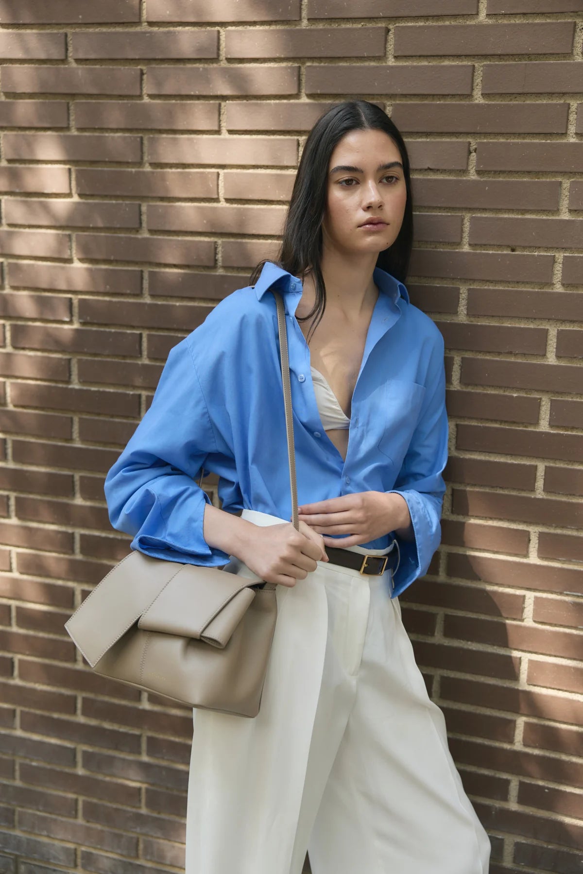 Bow Bag Taupe