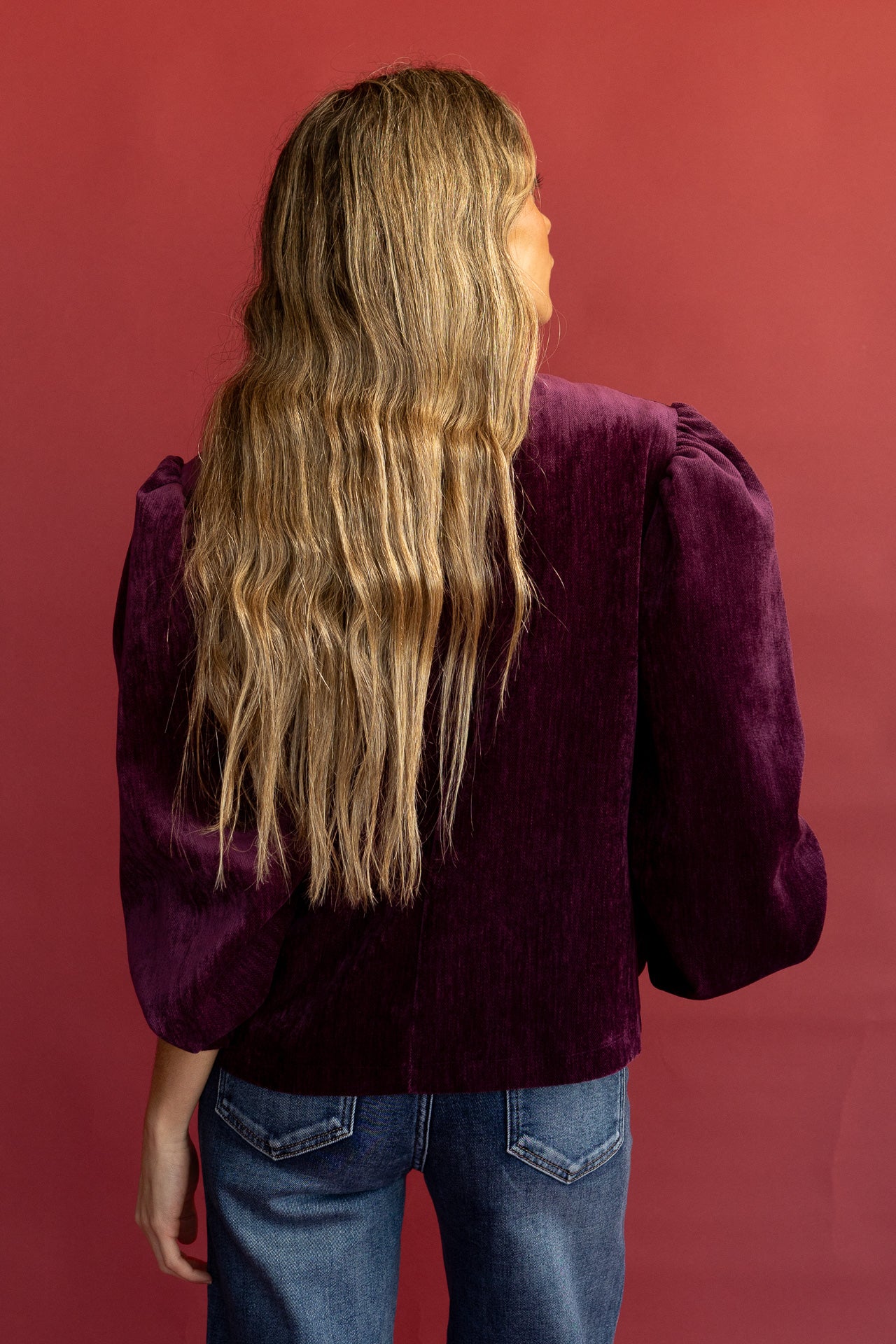 Chaqueta Bagana Berenjena