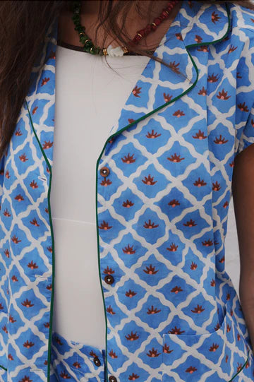 Camisa Marbel Print