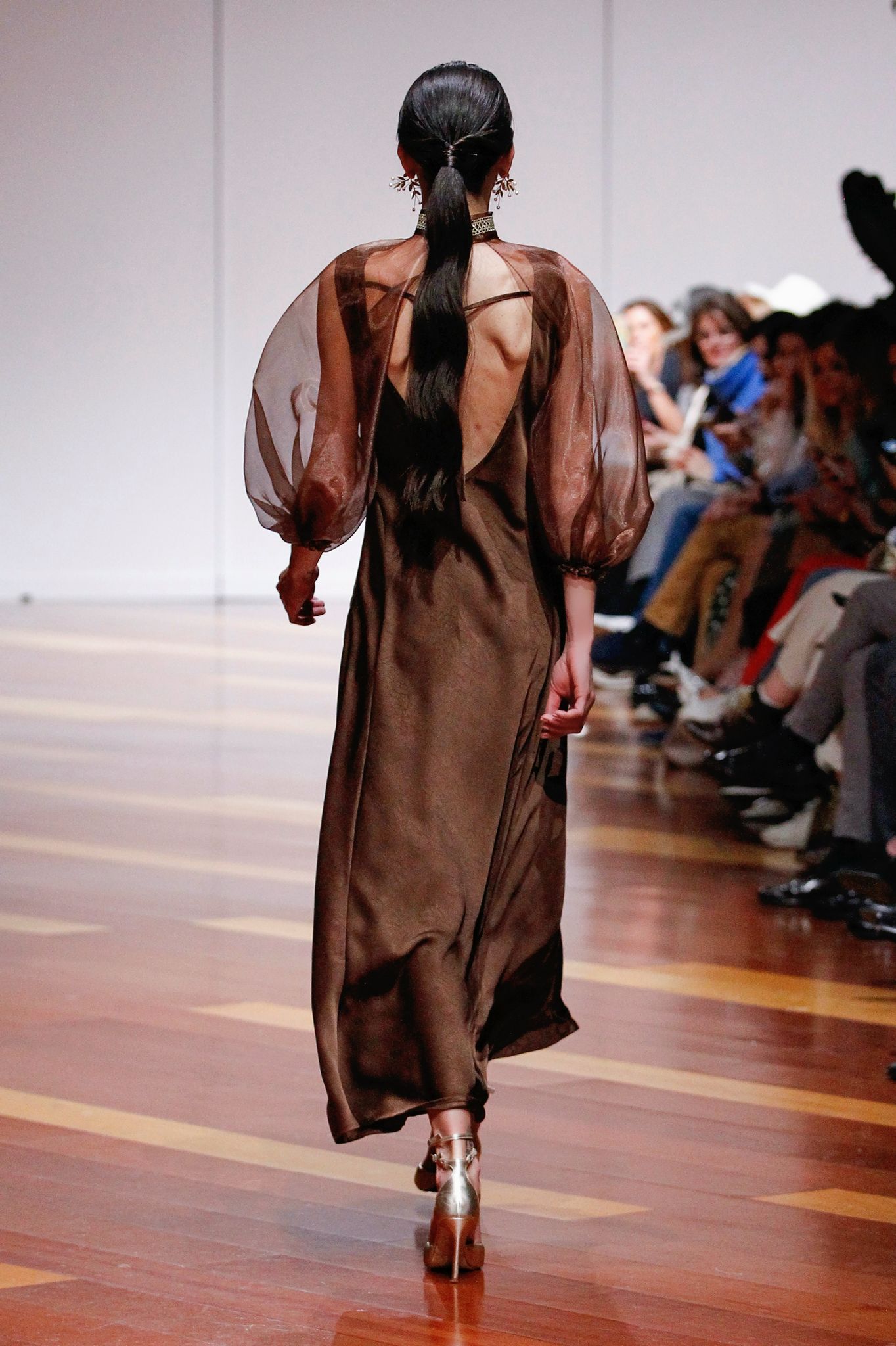 Mangas Vestido Mocha Chocolate