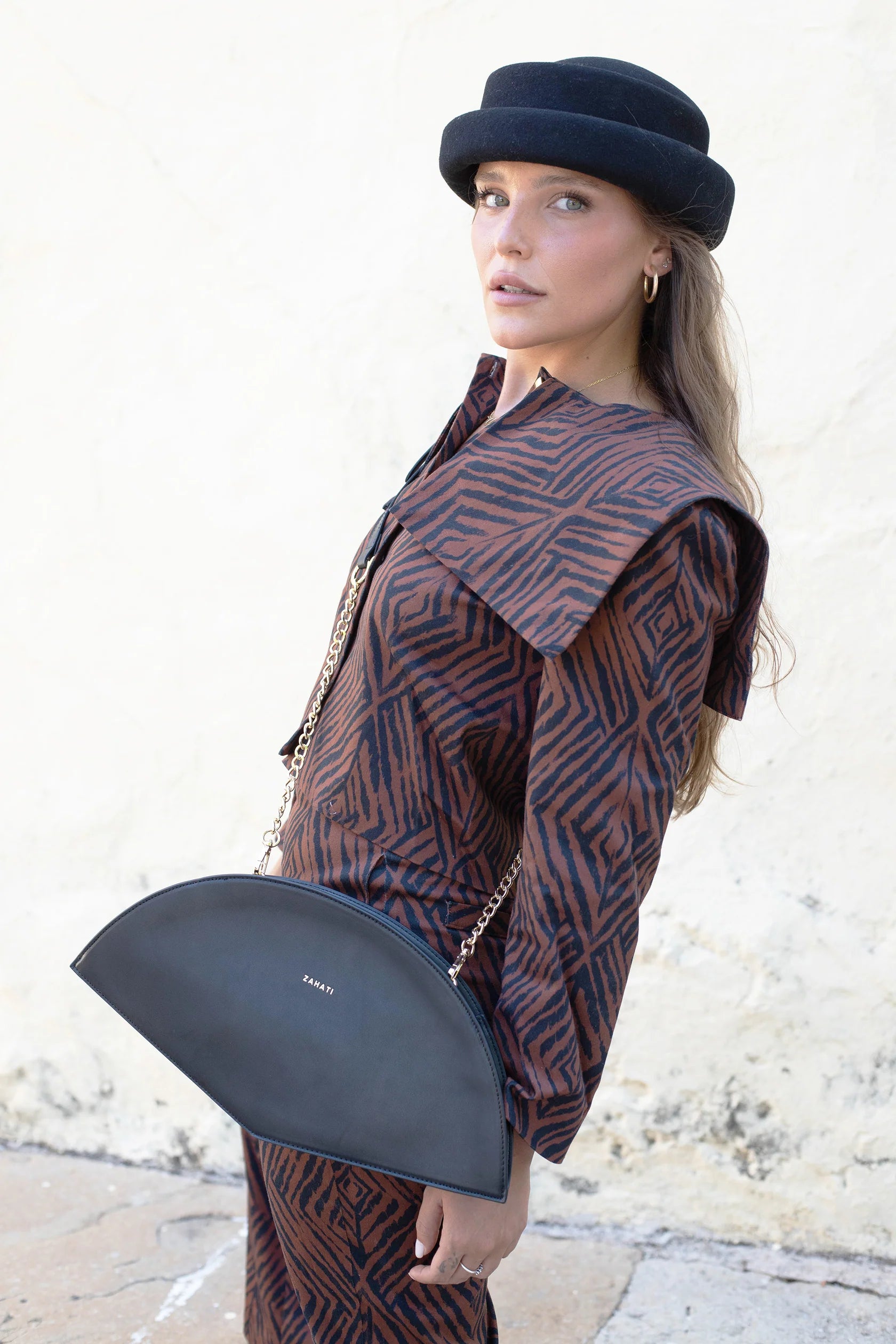 Casquete Nina Negro