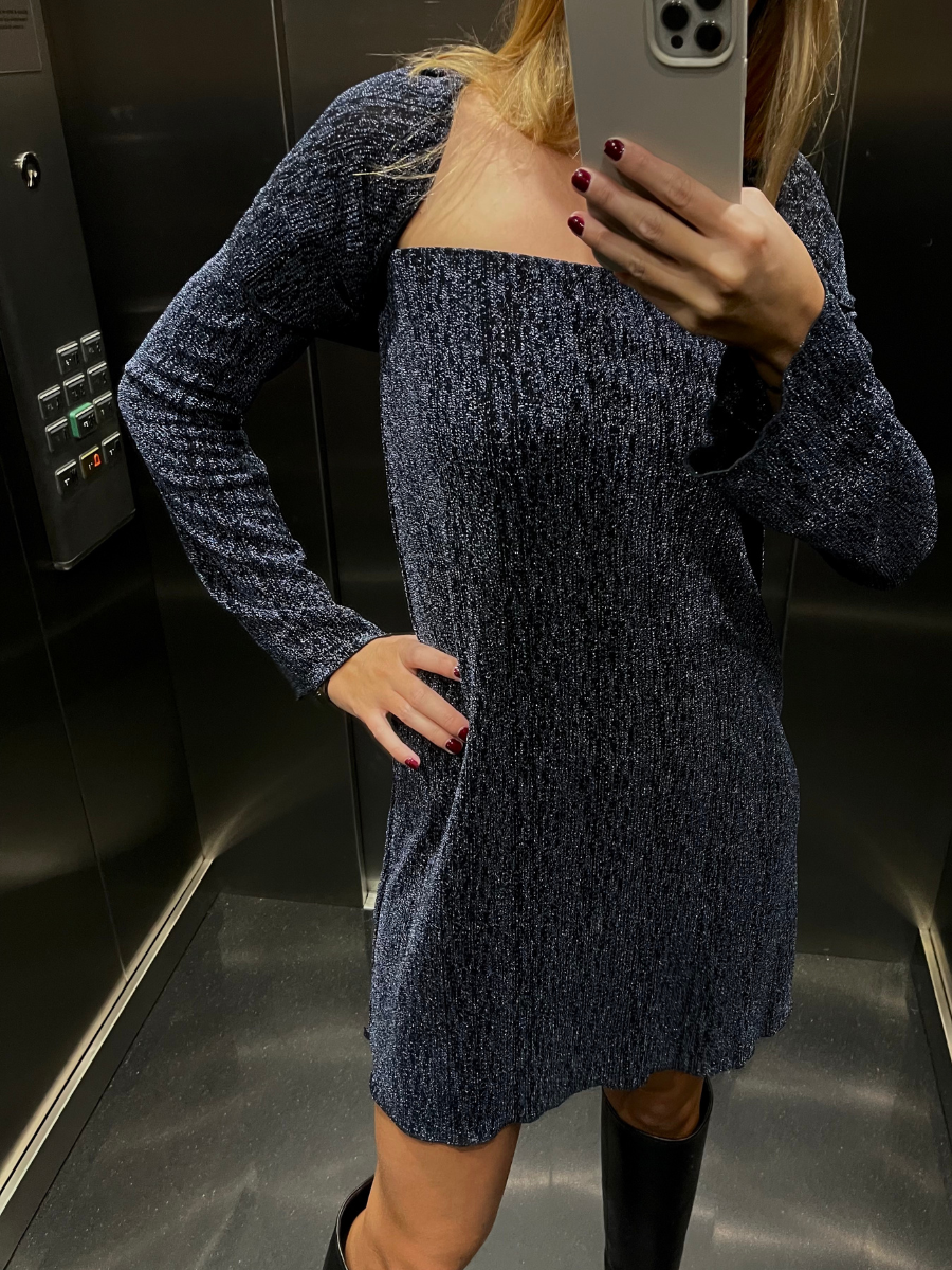 Vestido Mini Hanna Brillo