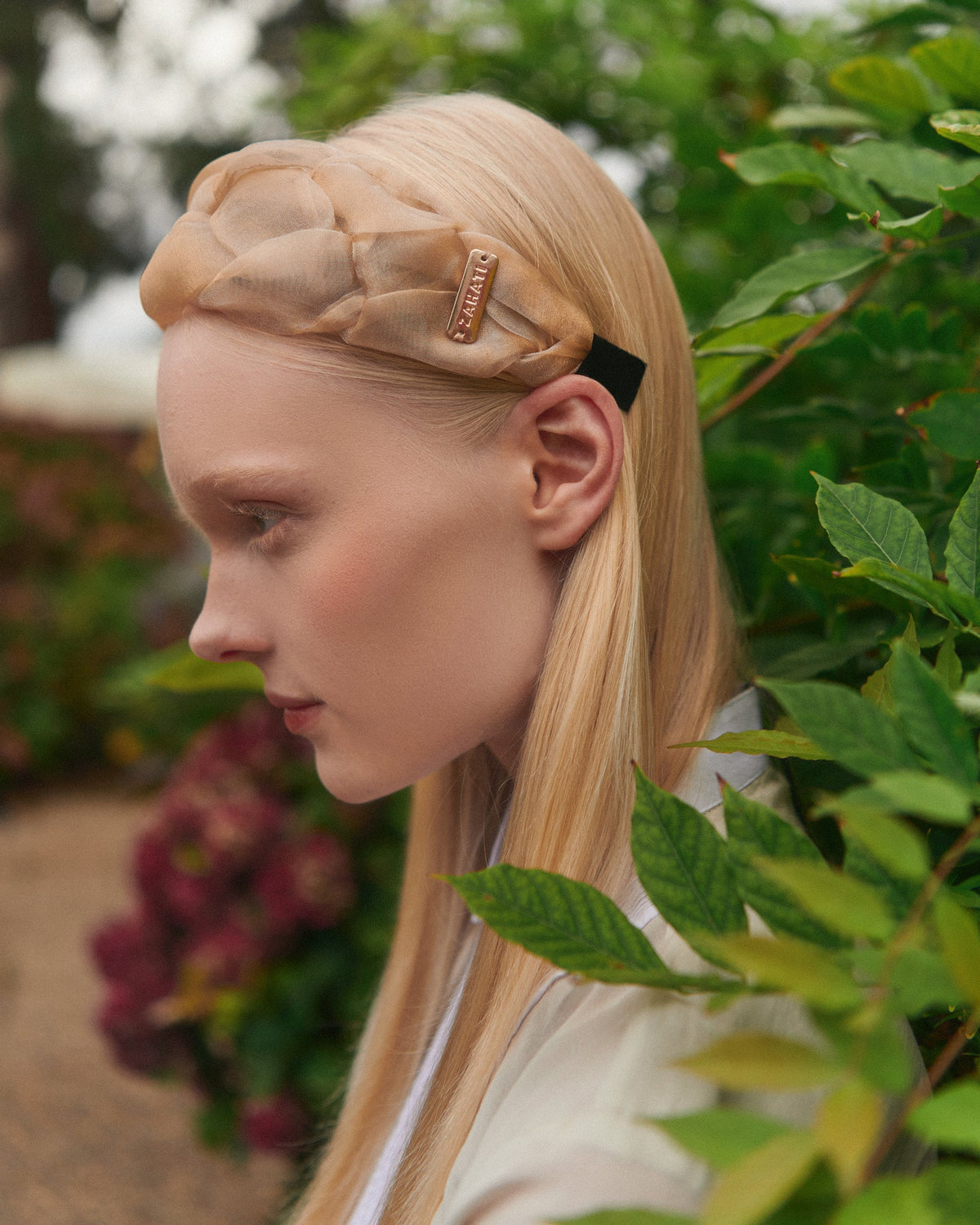 Diadema Tessa Champagne