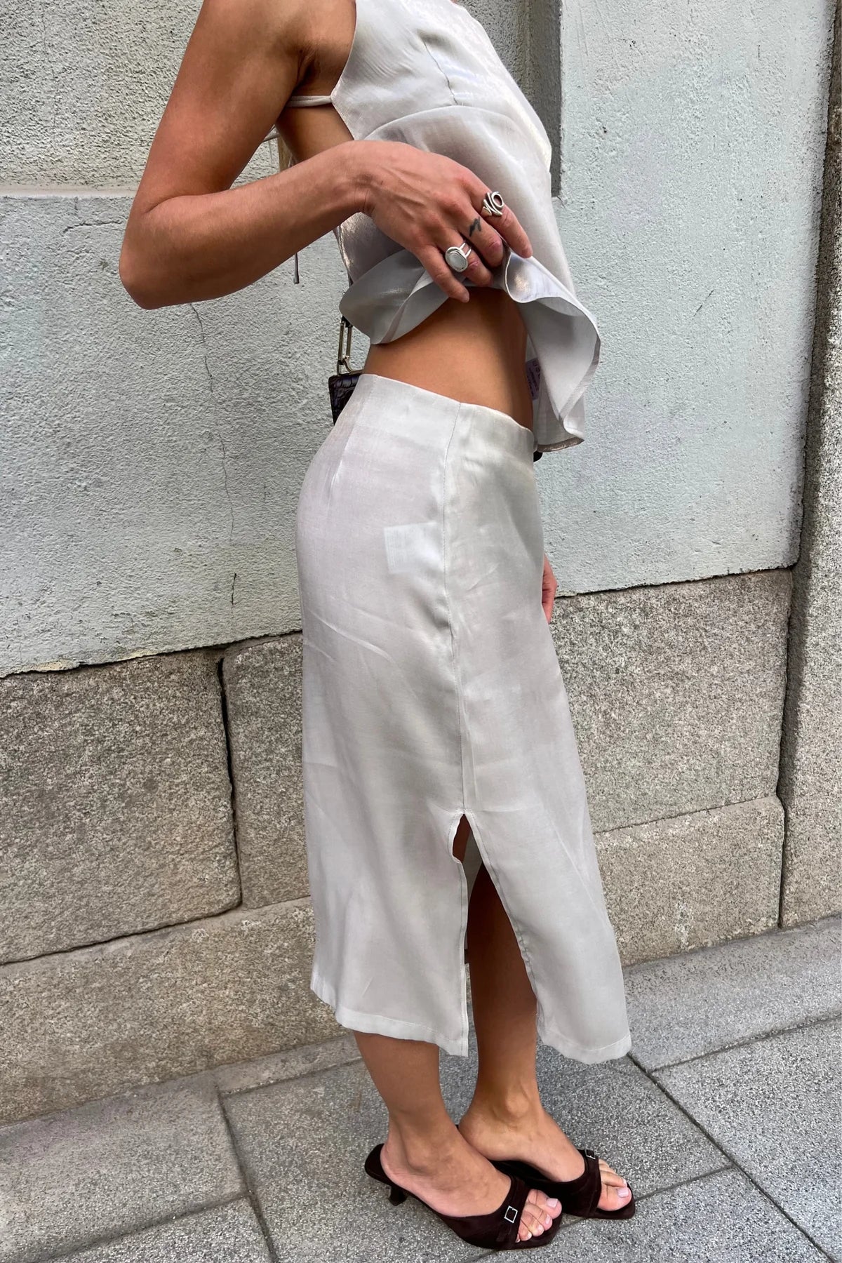 Olivia Green Skirt