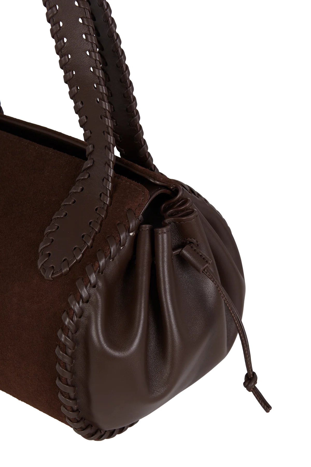 Rider Bag | Dark Chocolate Suede