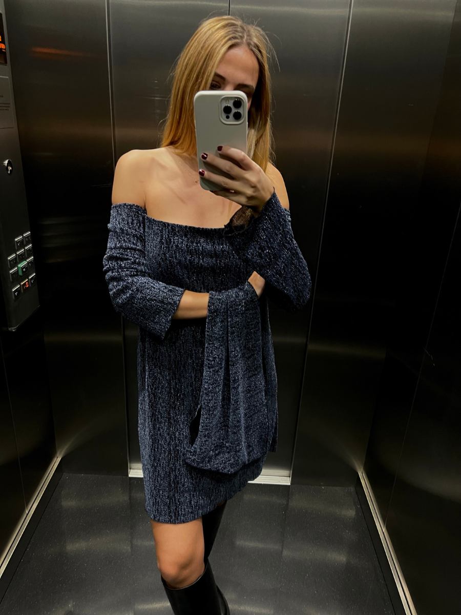 Vestido Mini Hanna Brillo