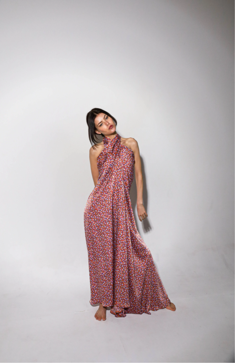 Vestido Parasiempre Estampado Bolitas