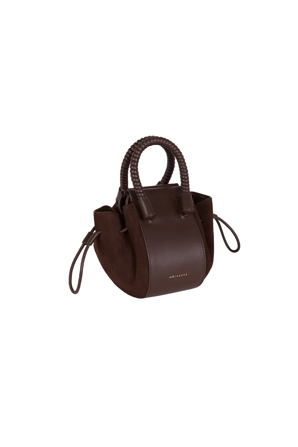 Bubble Bag | Dark Chocolate Suede