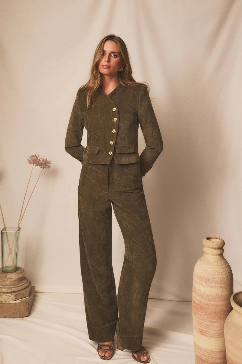 Pantalón Lumen Moss Verde