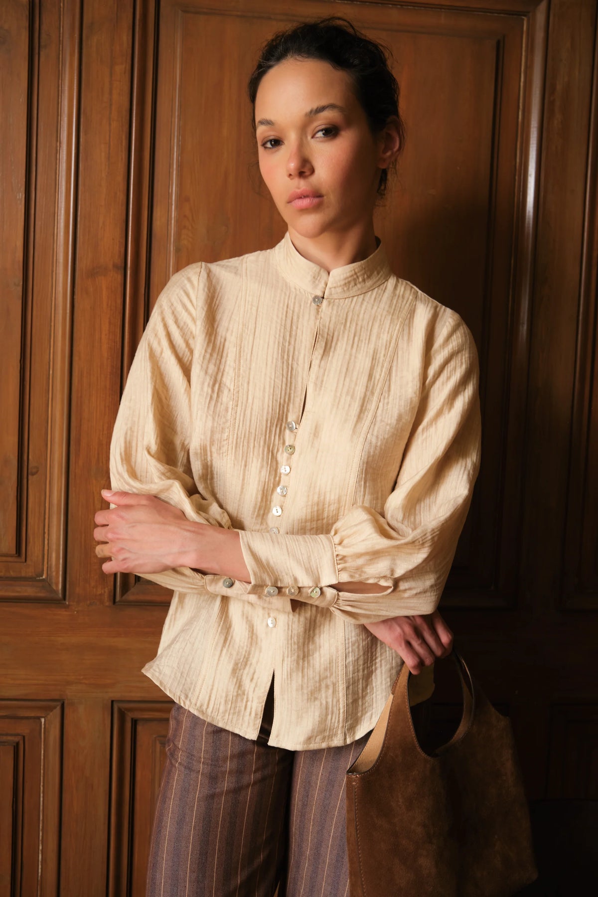 BLUSA VALERIA CRUDO