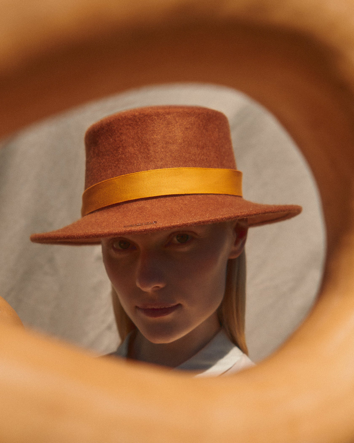 Sombrero Oslo Bronce