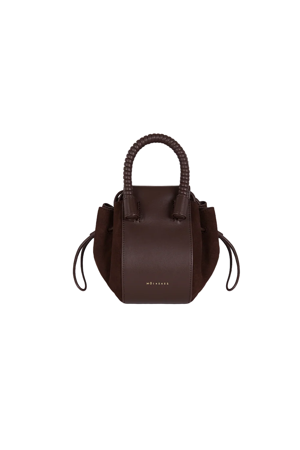 Bubble Bag | Dark Chocolate Suede