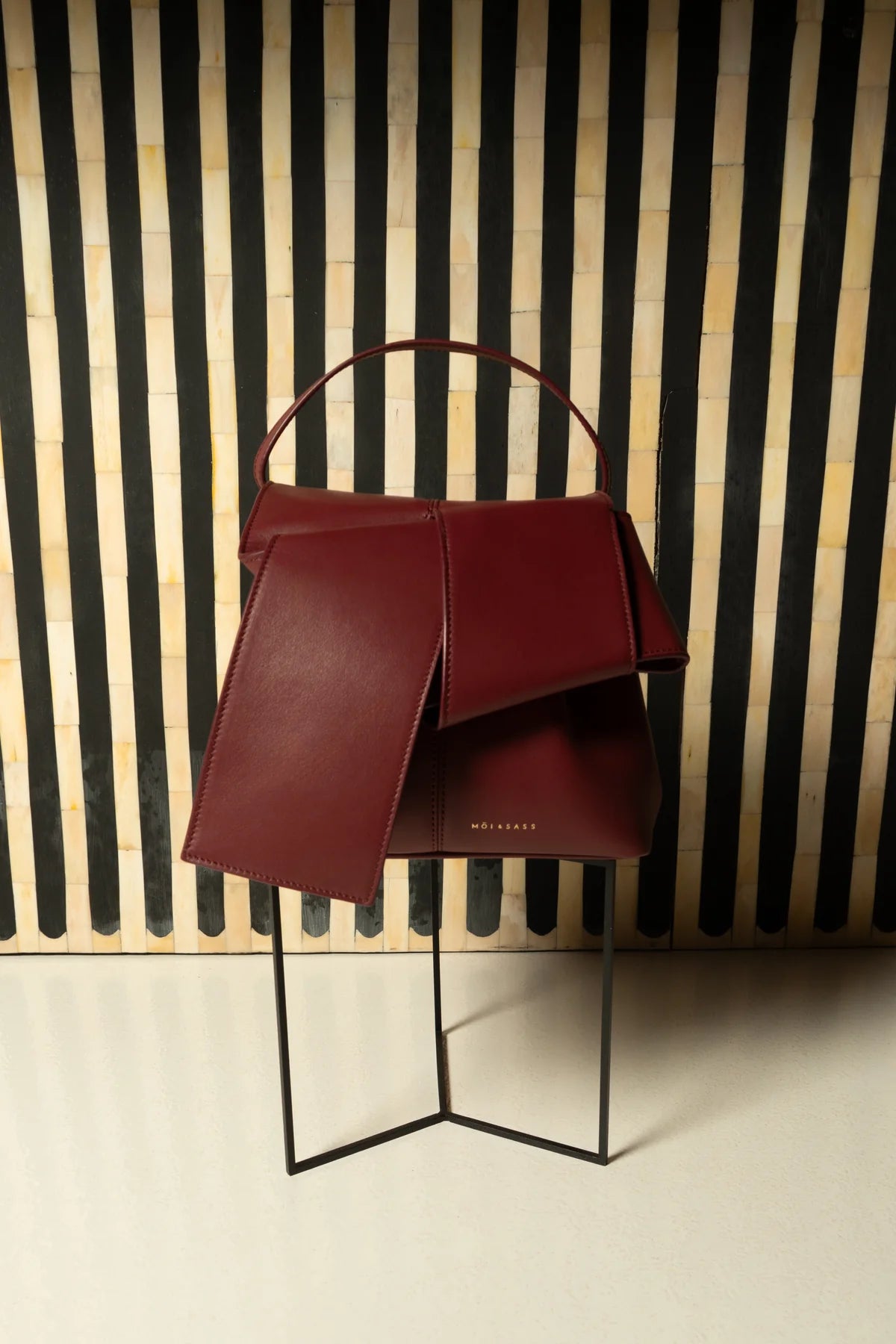 Bow Bag Burgundy