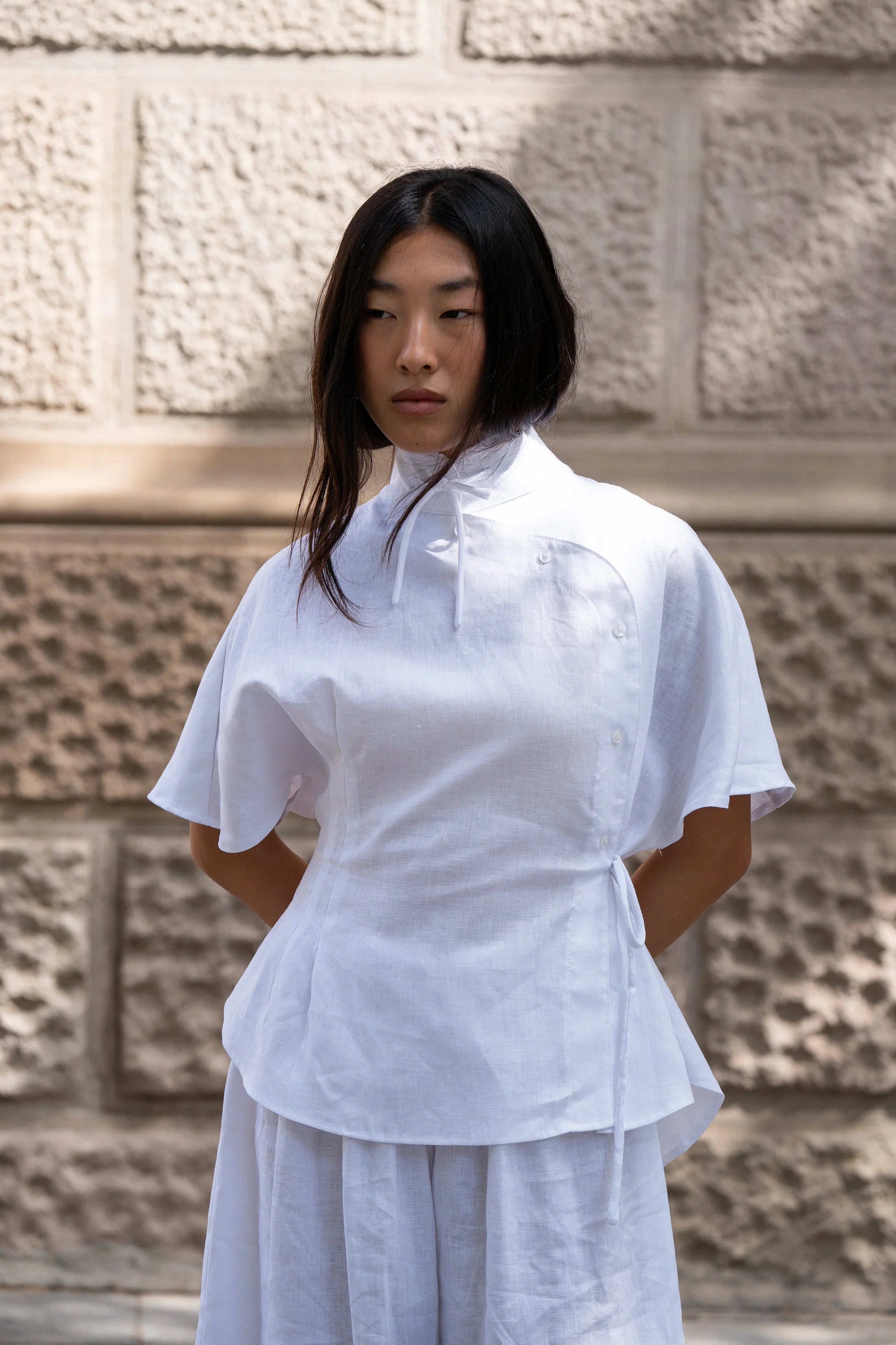 Camisa Yao Blanco (100%Lino)