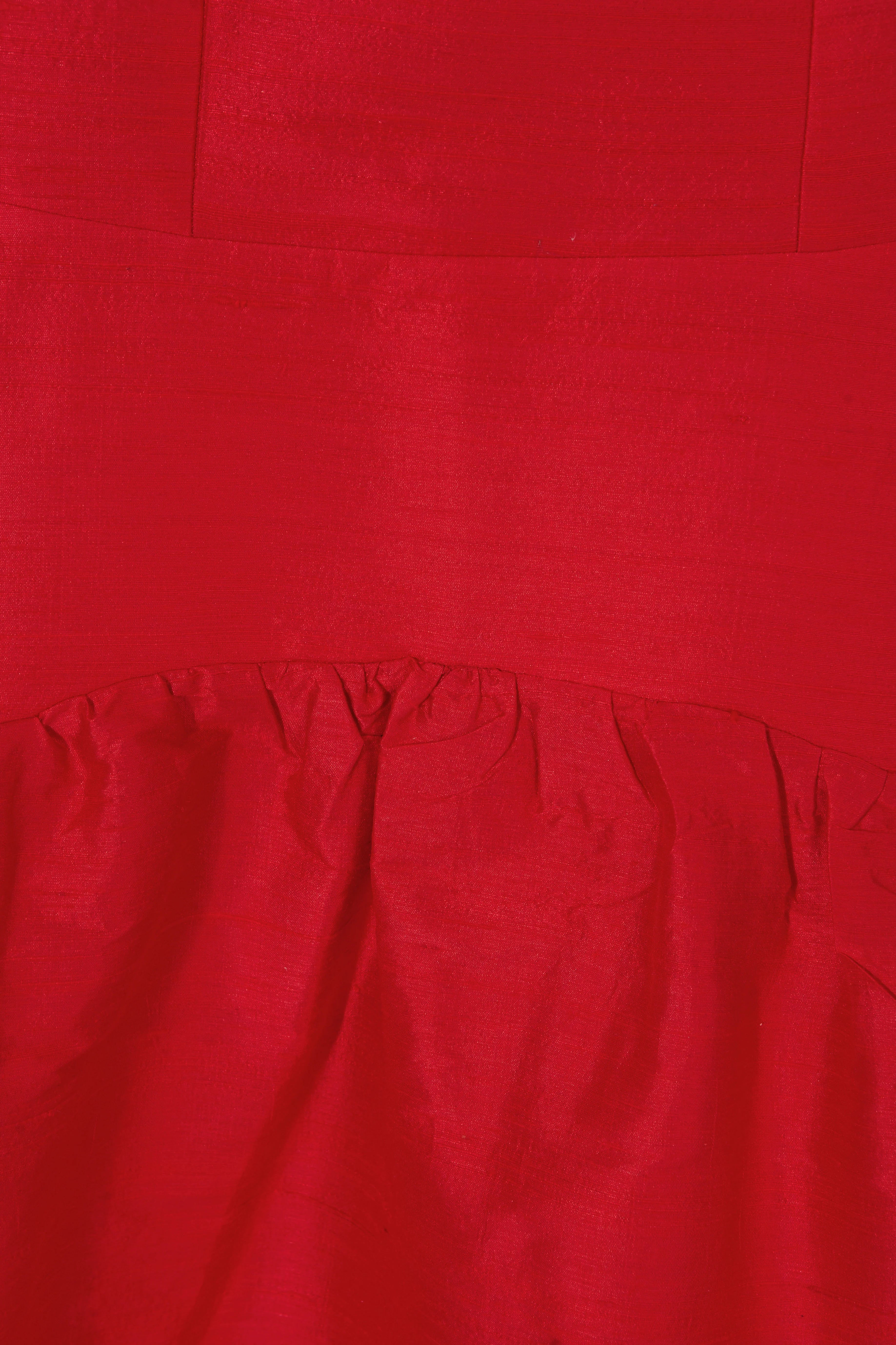 Vestido Savage Rojo 100% Seda