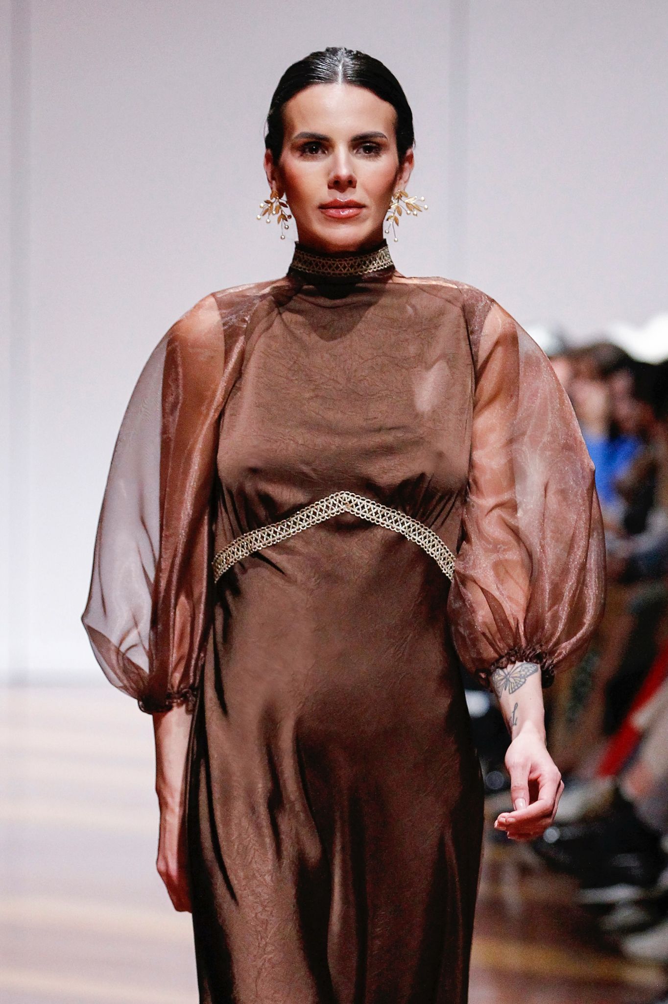 Mangas Vestido Mocha Chocolate