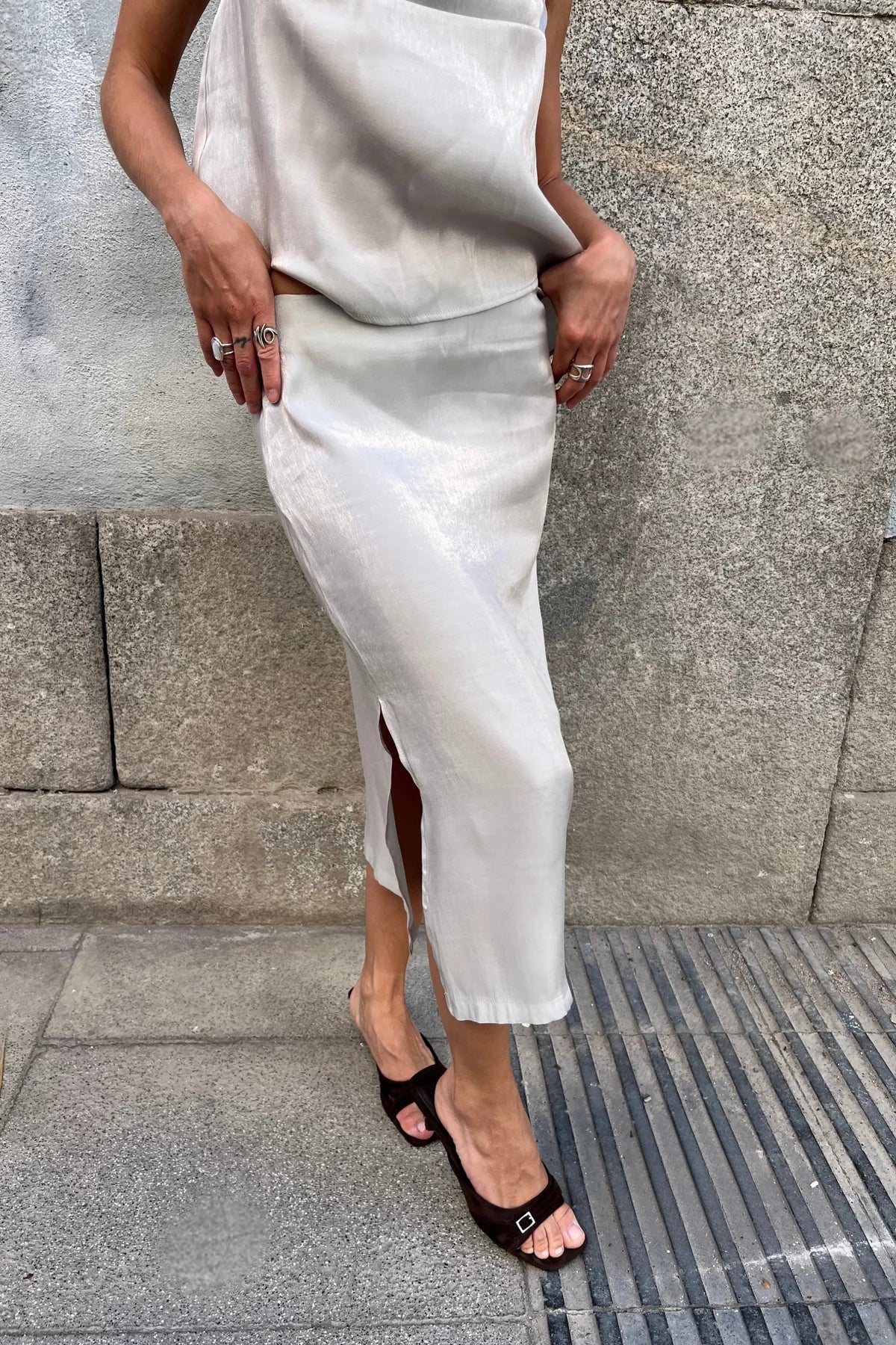 Olivia Green Skirt