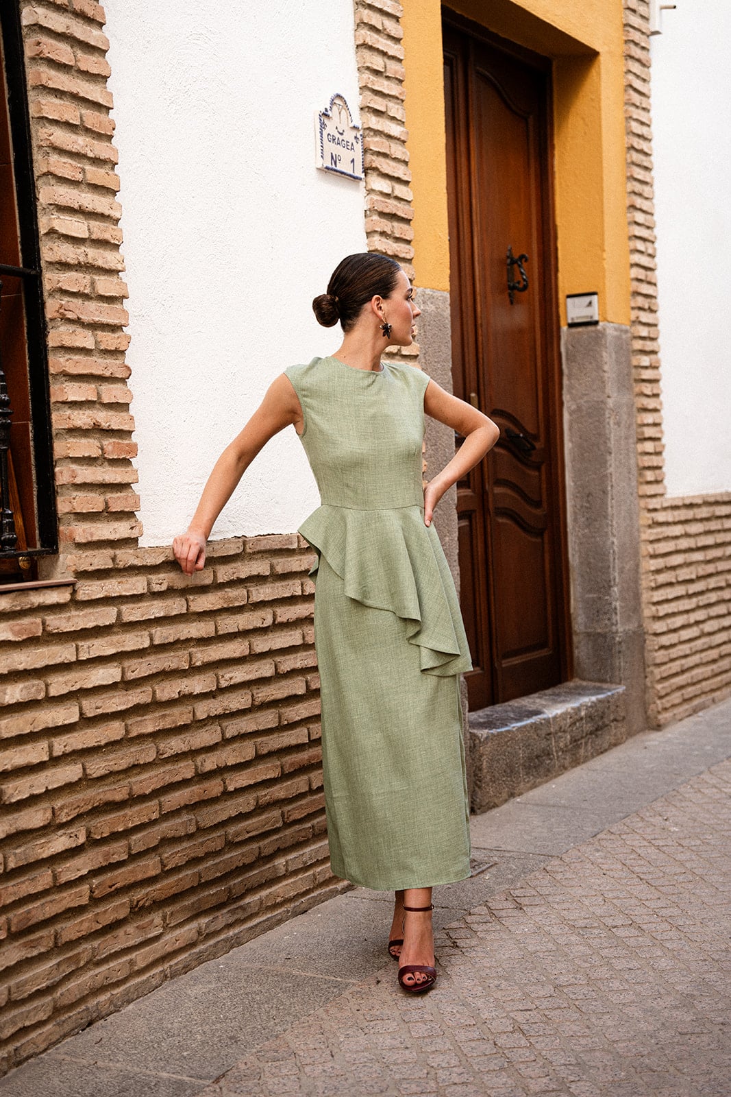 Falda Catarina Verde Claro