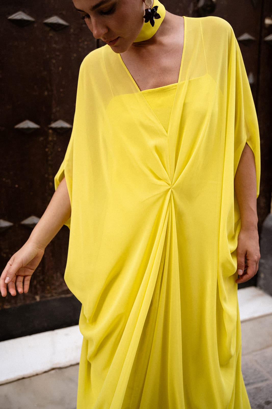 Kaftán Amarillo Fuerte