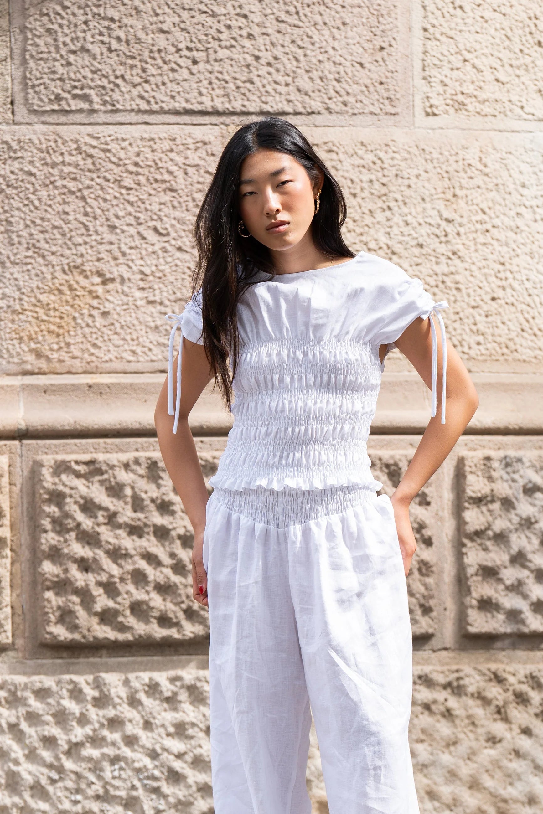 Top Ren Blanco (100%Lino)