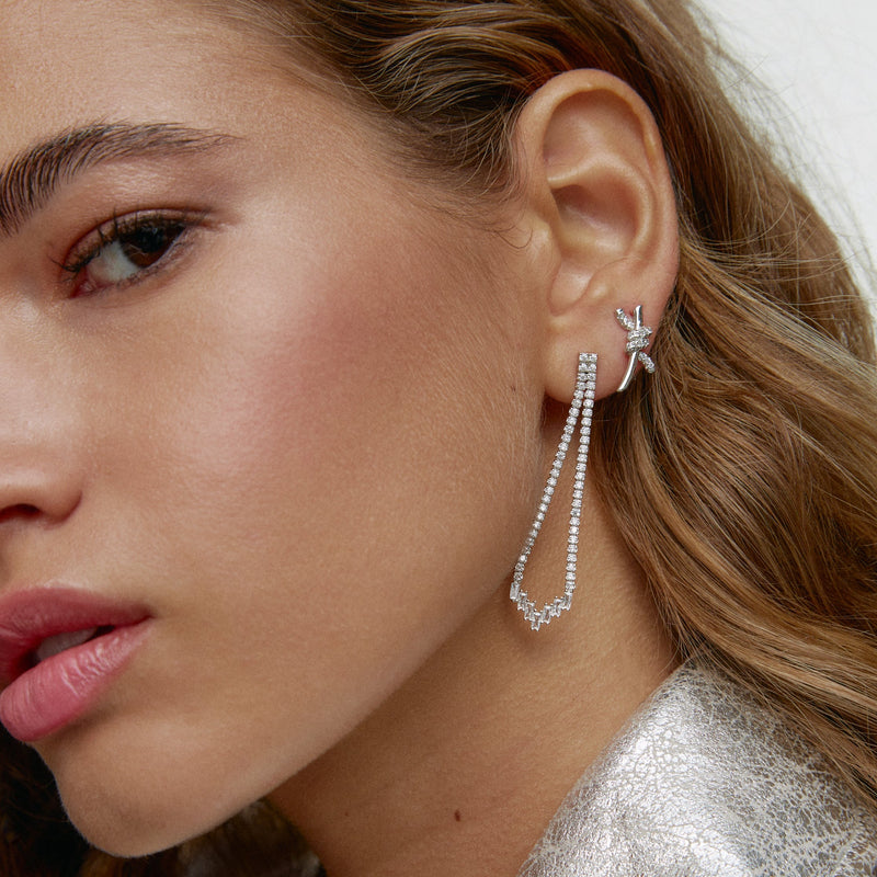 Pendientes Jannet Silver