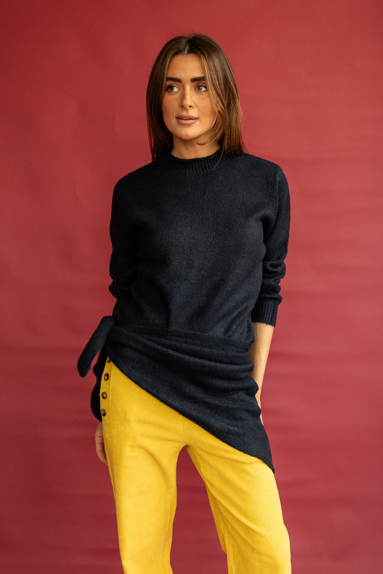 Jersey Bolonia Azul Marino