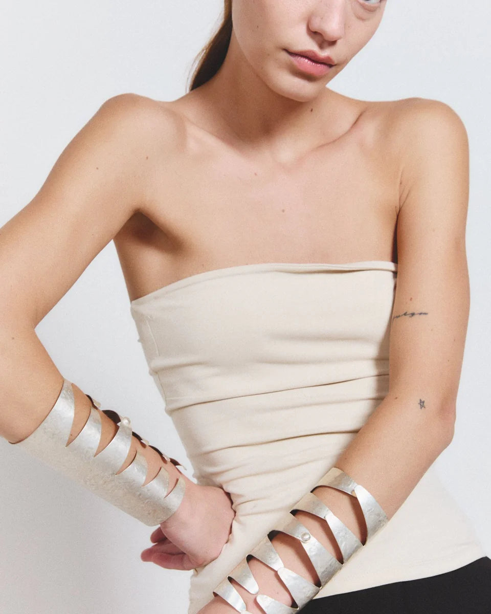 Brazalete Giza Plata