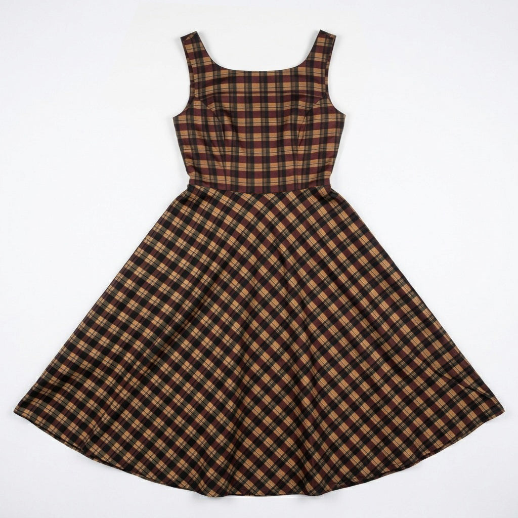 Vestido Tableado