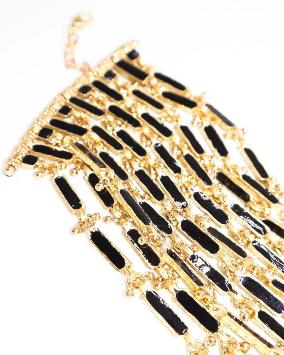 Eunice Black Reversible Choker