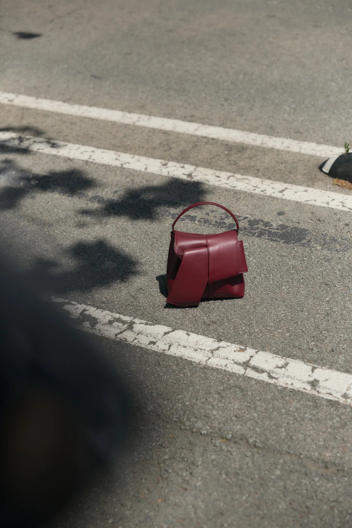 Bow Bag Burgundy